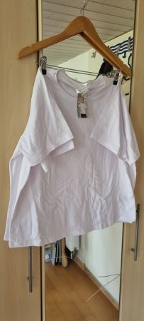 2 Damen T-Shirt, weiss, Gr. L, UP2 Fashion, Neu mit Etikett