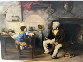Gemälde nach Domenico Induno (1815-1878)