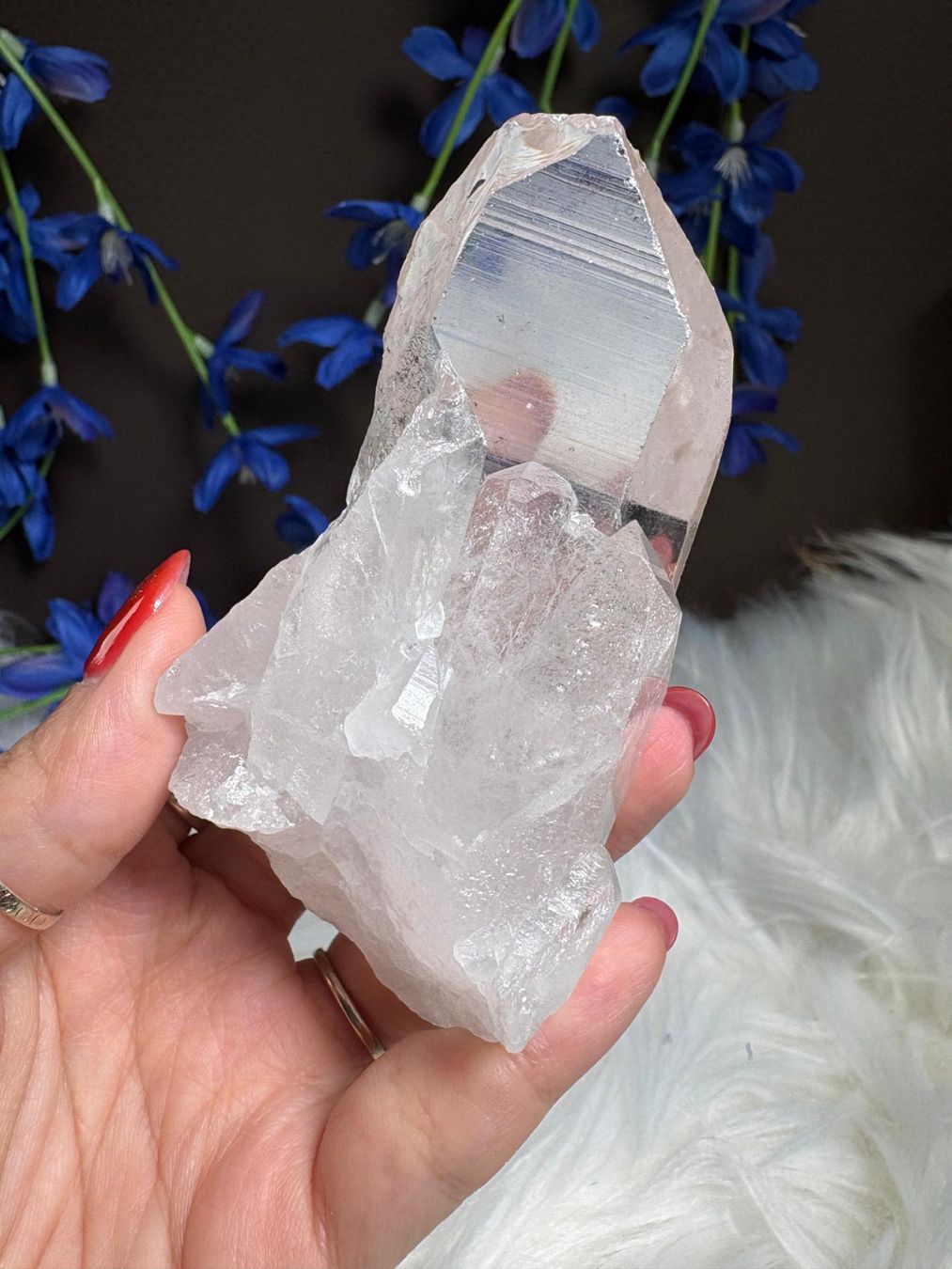 Minerali & Pietre curative: Laotischer Clear Quartz Cluster – Nuovo (secondo la descrizione) da Neuheim venduto da m.hald 8