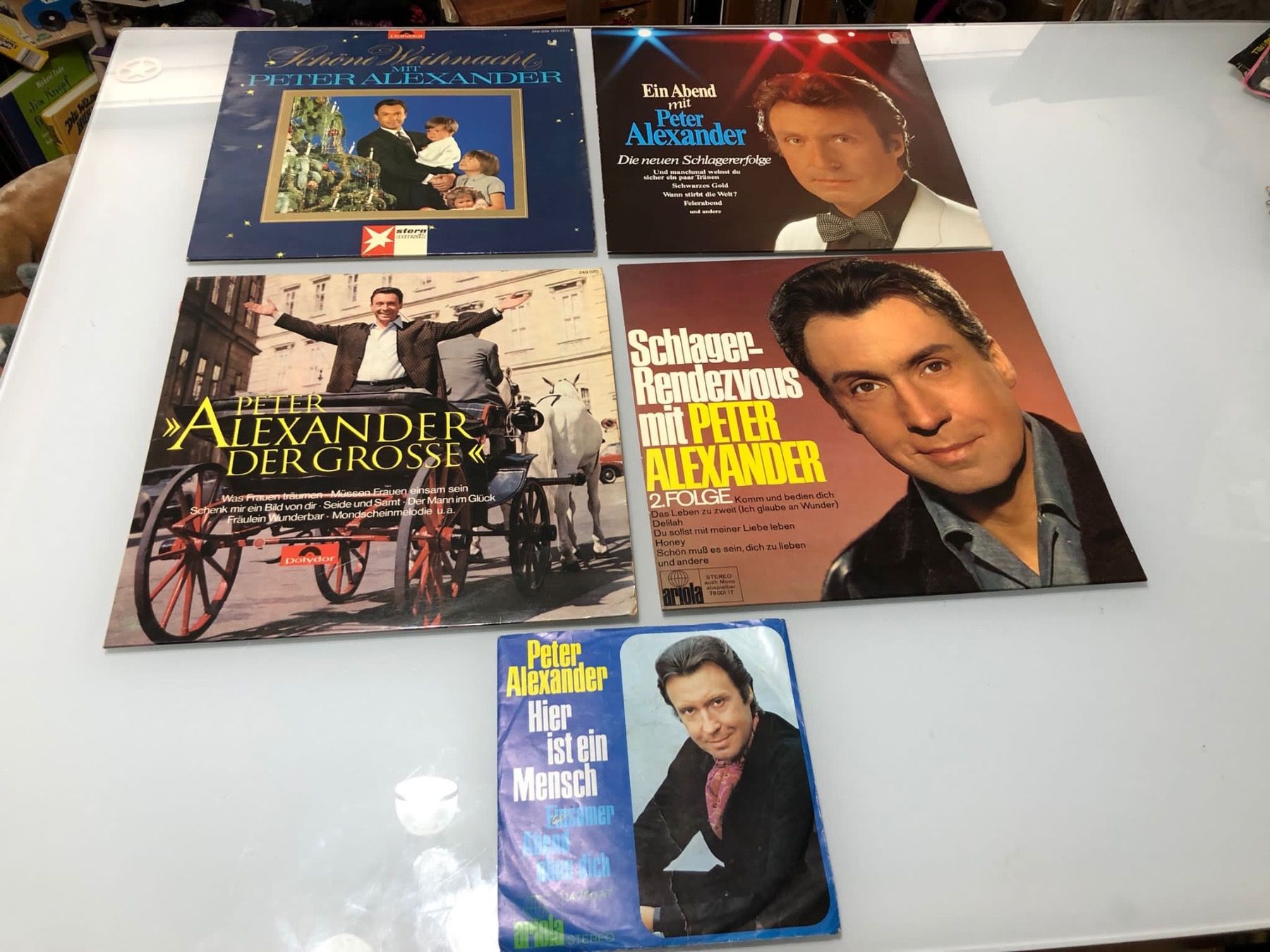 Vinyles: Peter Alexander LP's – D'occasion à Röschenz par Tashroal