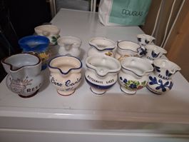 Collezione di 12x boccalini Ticinesi 