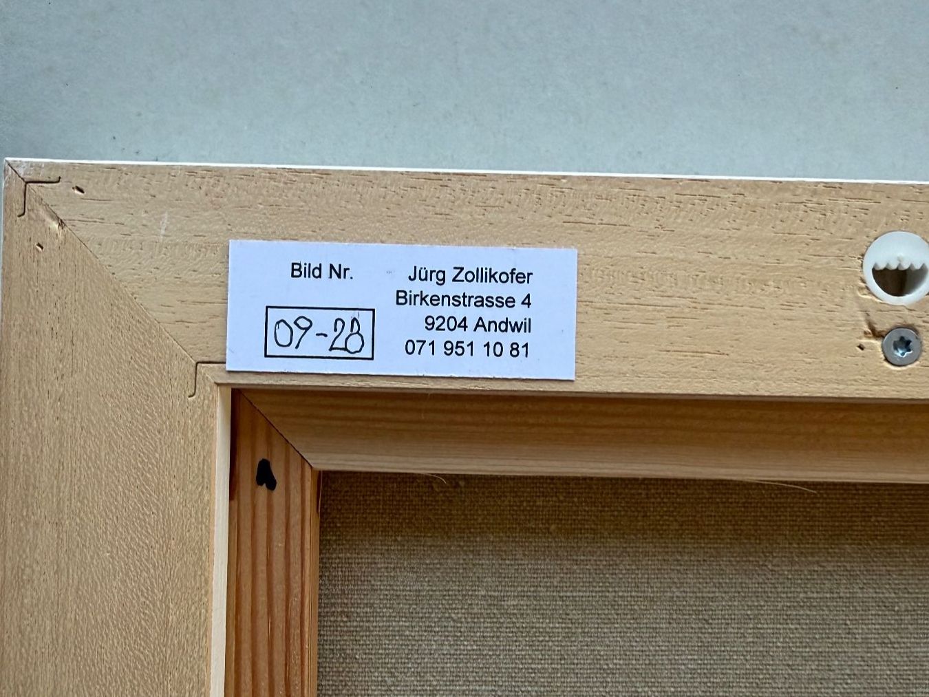 Foto & Immagini: Jürg Zollikofer - moderne abstrakte Malerei – Nuovo (secondo la descrizione) da Wolfertswil venduto da Schorsch3 3