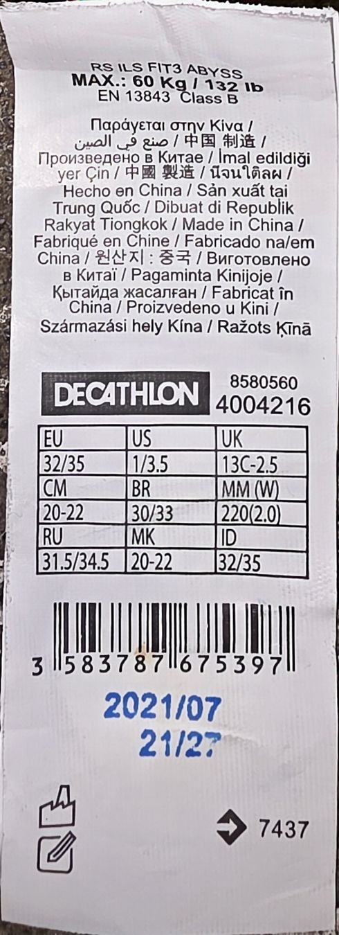 Decathlon Pattini in linea & Pattini a rotelle: Inlineskates – Usato da Wettingen venduto da Thegameschweiz 2
