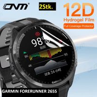 2x SCHUTZFOLIE FÜR GARMIN FORERUNNER 265S Fabrikneu 3D