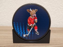 IIHF Ice Hockey 2026 🏒🥅🏆 - Puck Mascotte Cooly