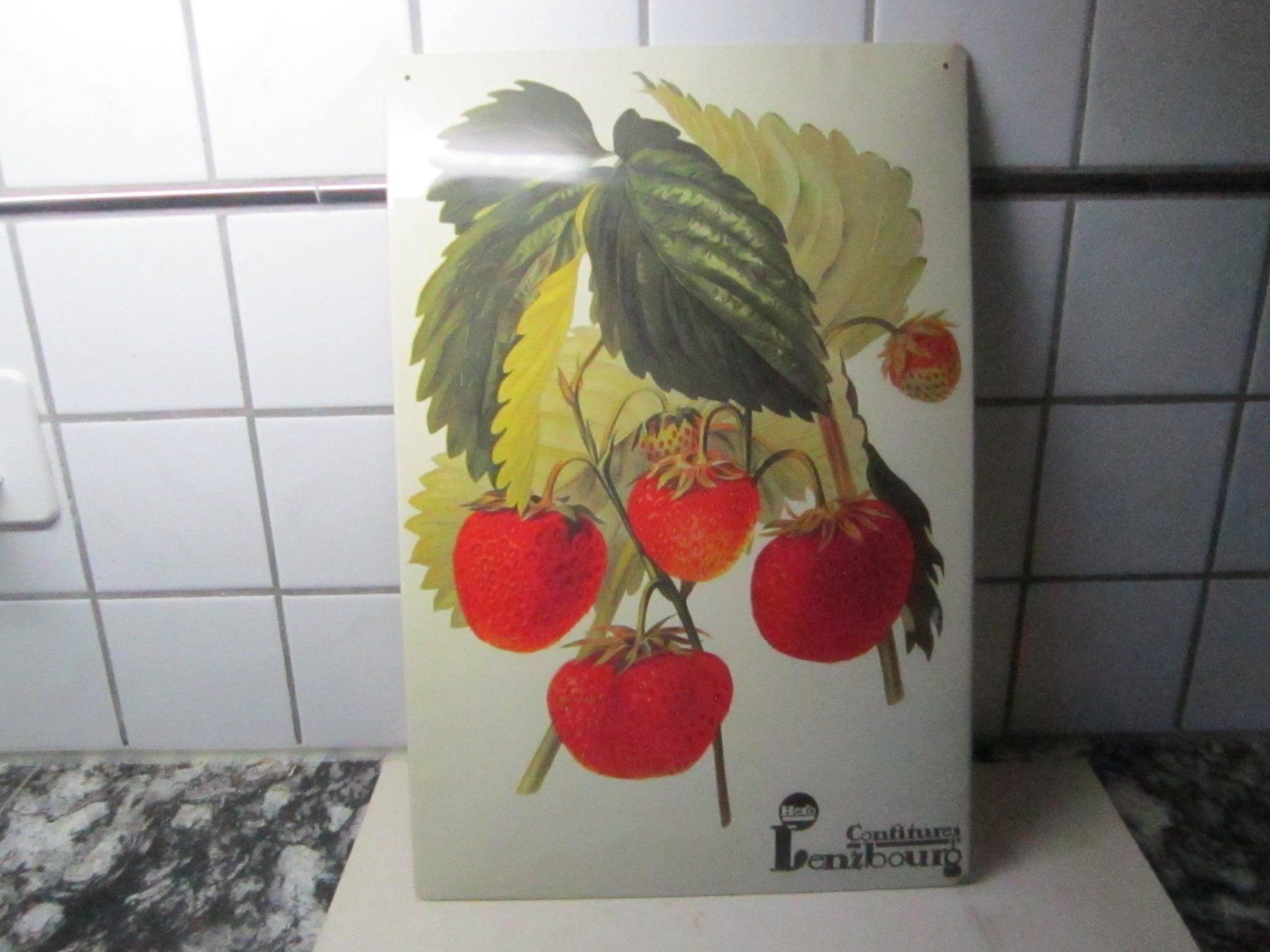 Insegne: Blechschild von Hero-Lenzburg. – Usato da Mellingen venduto da Wupper 1