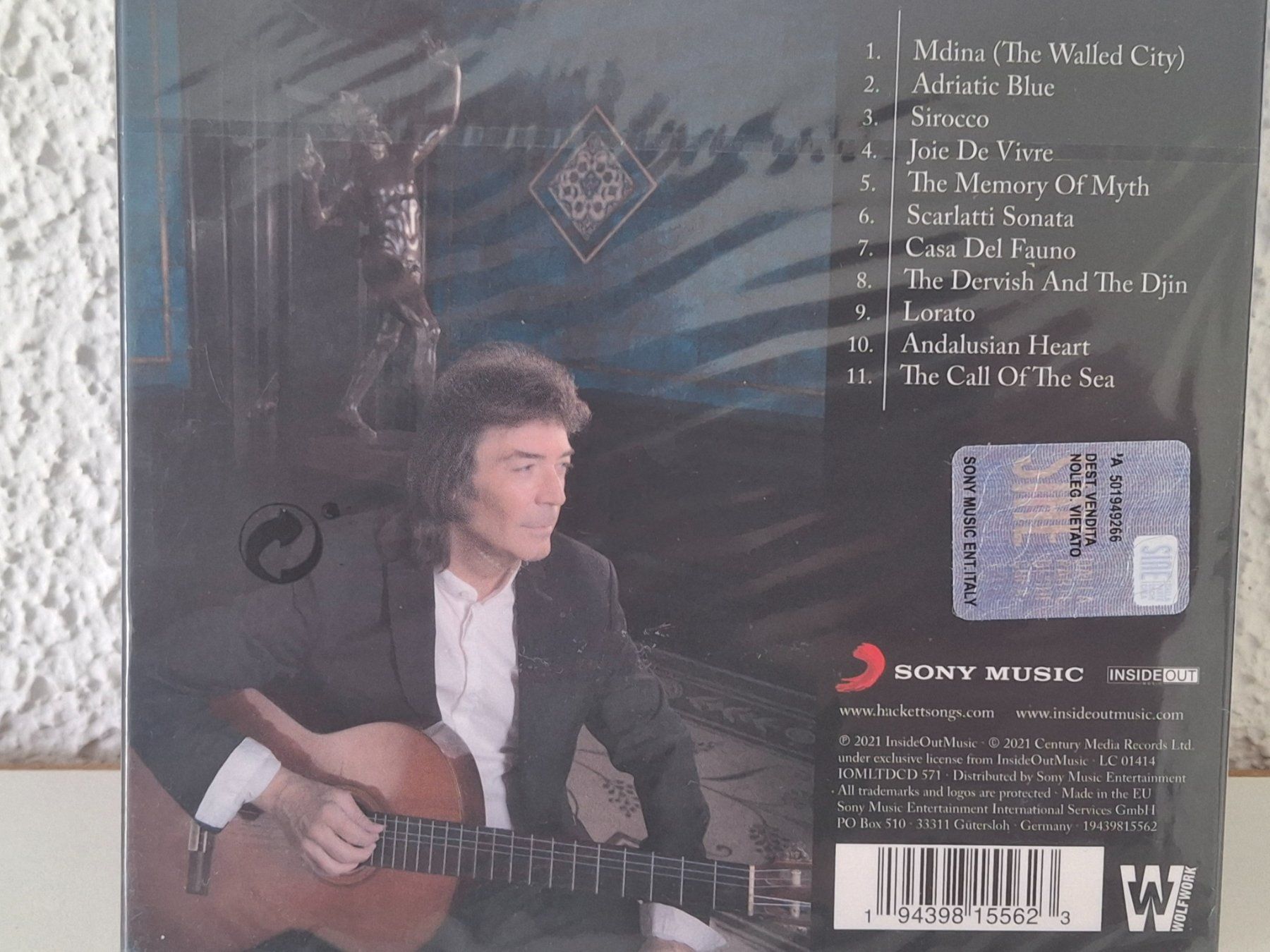 CD: CD Steve Hackett - Under A Mediterranean Sky  - 🆕 – Usato da Aarberg venduto da Jackup1 1