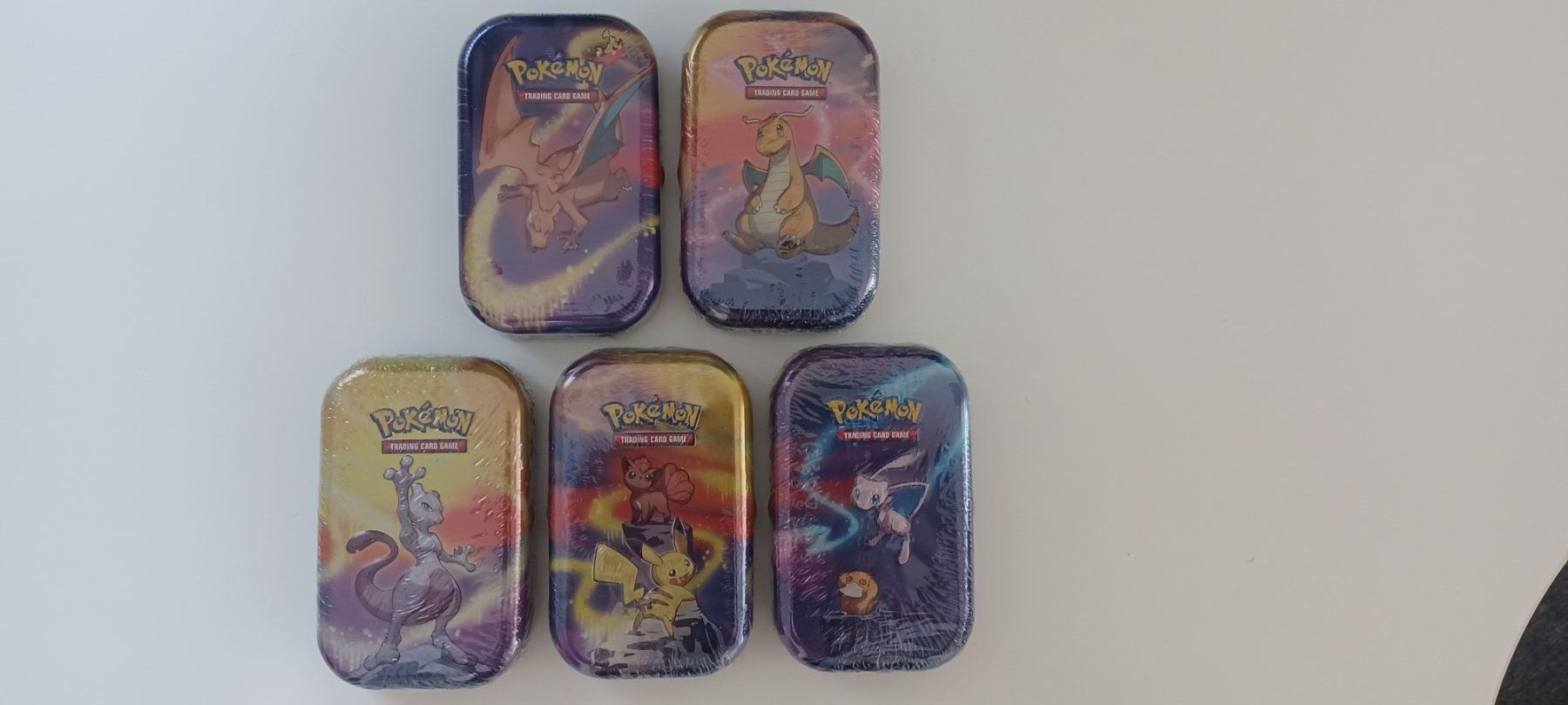 Pokémon Sammelbilder & Trading cards: Lot de 5 Mini-tins Pokémon 2019 FR – Neu (gemäss Beschreibung) aus La Tour de Trême von Lepi_23