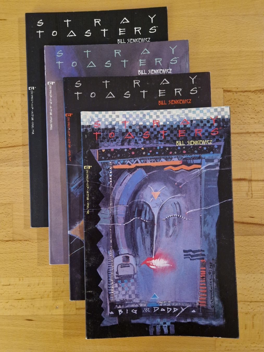Fumetti: Stray Toasters #1-4 (Bill Sienkiewicz) – Usato da Biel/Bienne venduto da collector_comics