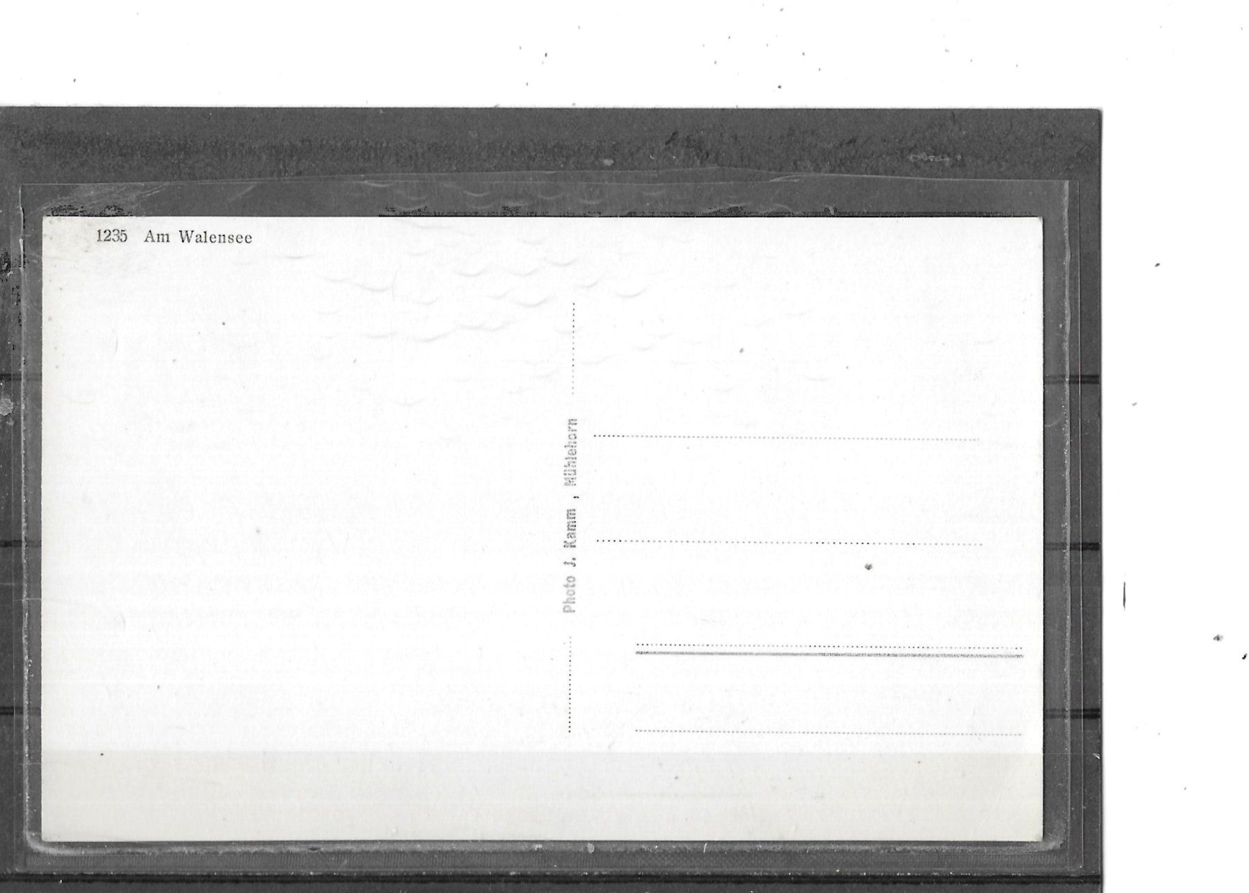 Cartoline postali: GL/SG Am Walensee – Usato da Schocherswil venduto da Wilare 1