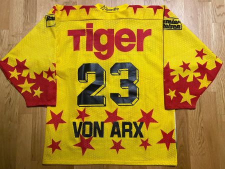 ORIGINAL SC LANGNAU # 23 RETO VON ARX TRIKOT 1994/95 SCL S