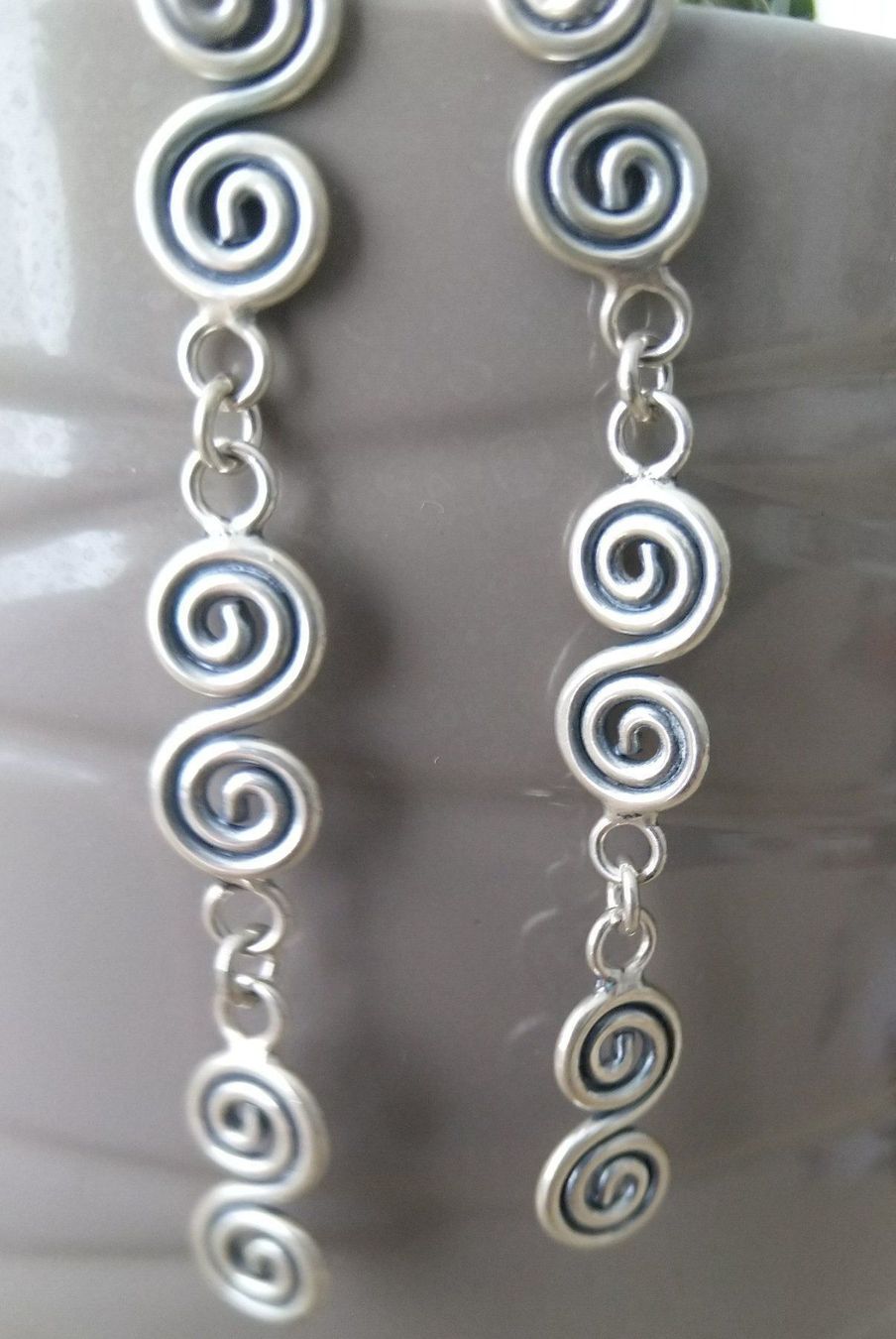 Orecchini pendenti & Orecchini a lobo: LANGE OHRRINGE IN 925 SILBER – Usato da Romanshorn venduto da BoutiqueA 5