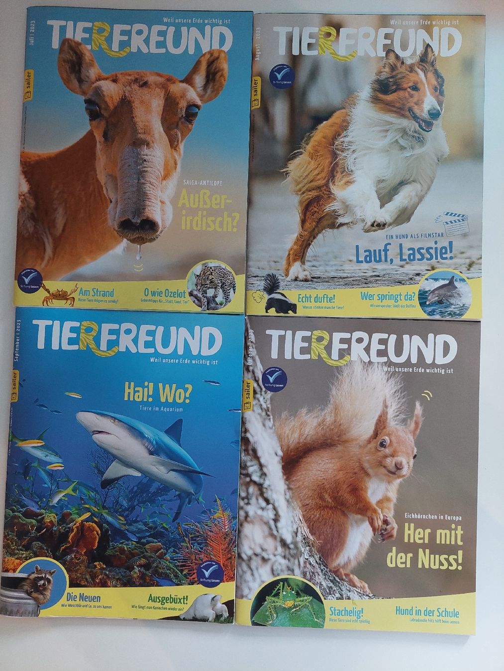 Riviste & Magazine: Tierfreund Magazine 10 Stk. – Usato da Liesberg Dorf venduto da FamilieBond007 2