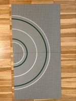 Lego 2x Platten Kurve mit Strassen Muster(2359p01)