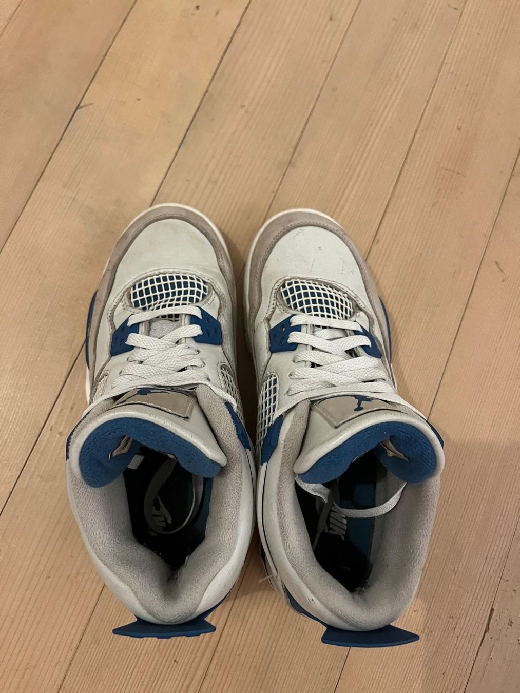 Jordan Chaussures garçon: Jordan 4er blau-hellgrau Grösse 37.5 – D'occasion à Thierachern par Binschg_g 5