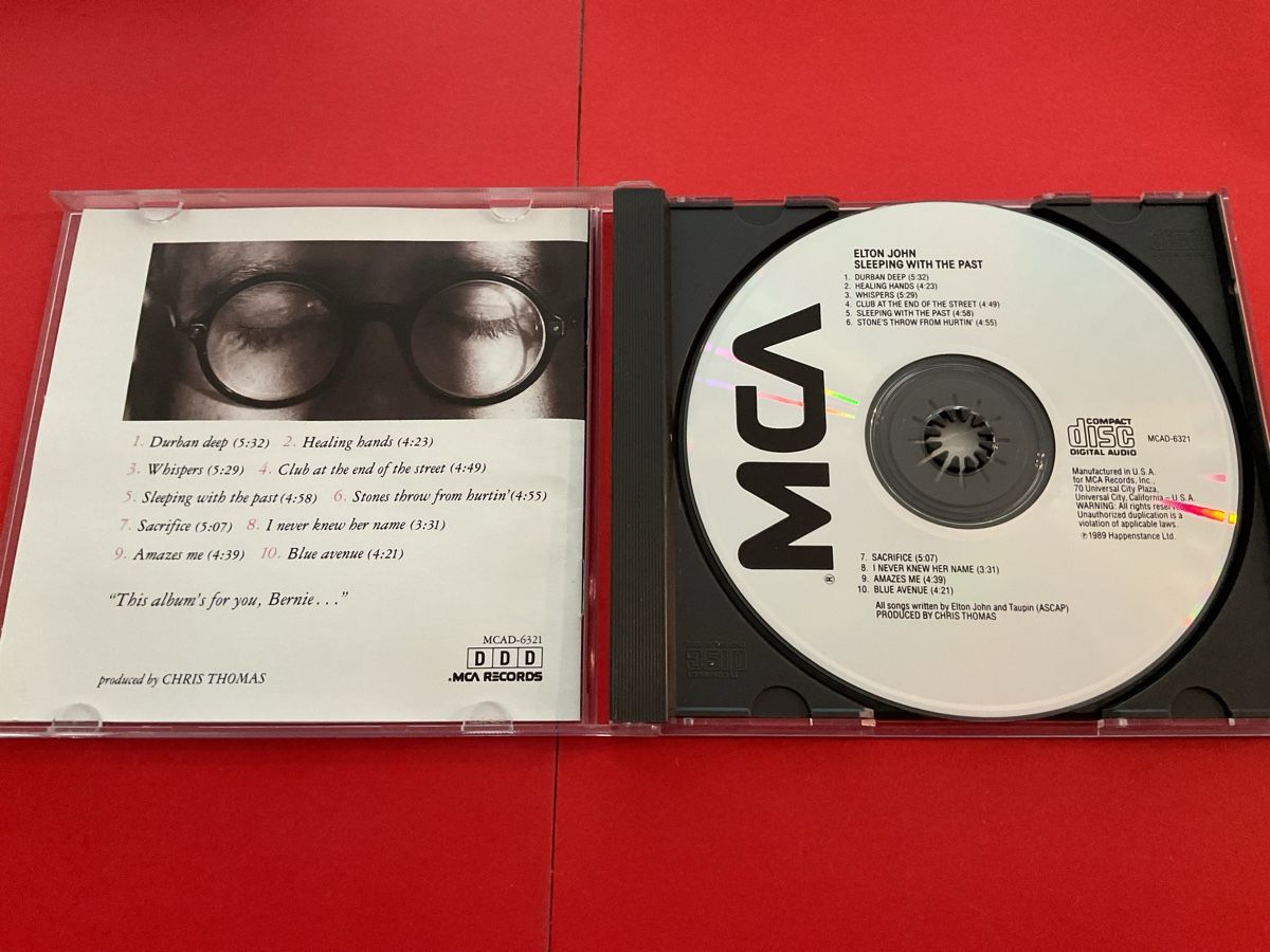 CD: Elton John - Sleeping with the Past CD 1989 – Usato da Steinach venduto da Quarkie 1