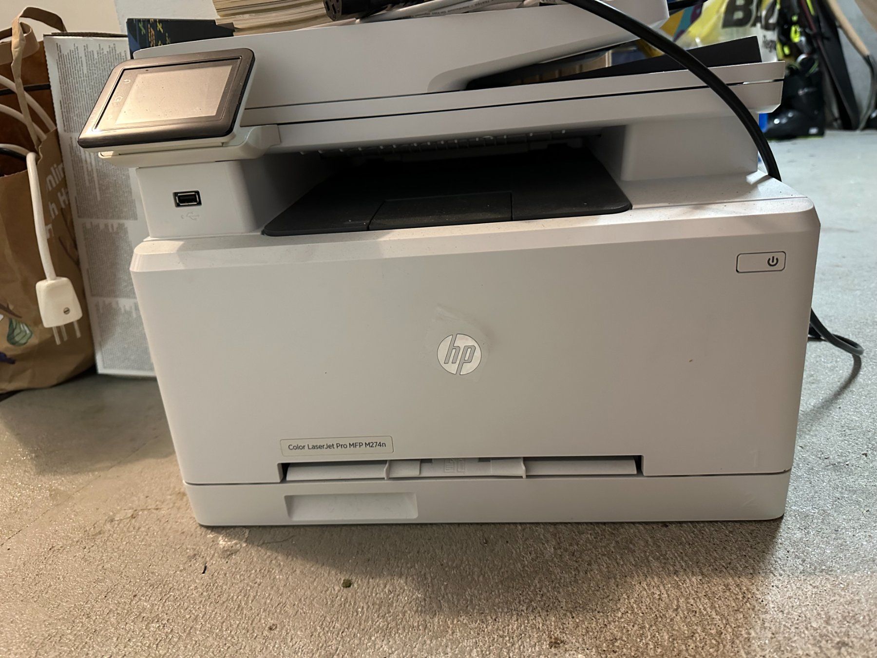 Hewlett Packard Drucker: HP Color LaserJet Pro MFP M274n – Gebraucht aus Schneisingen von