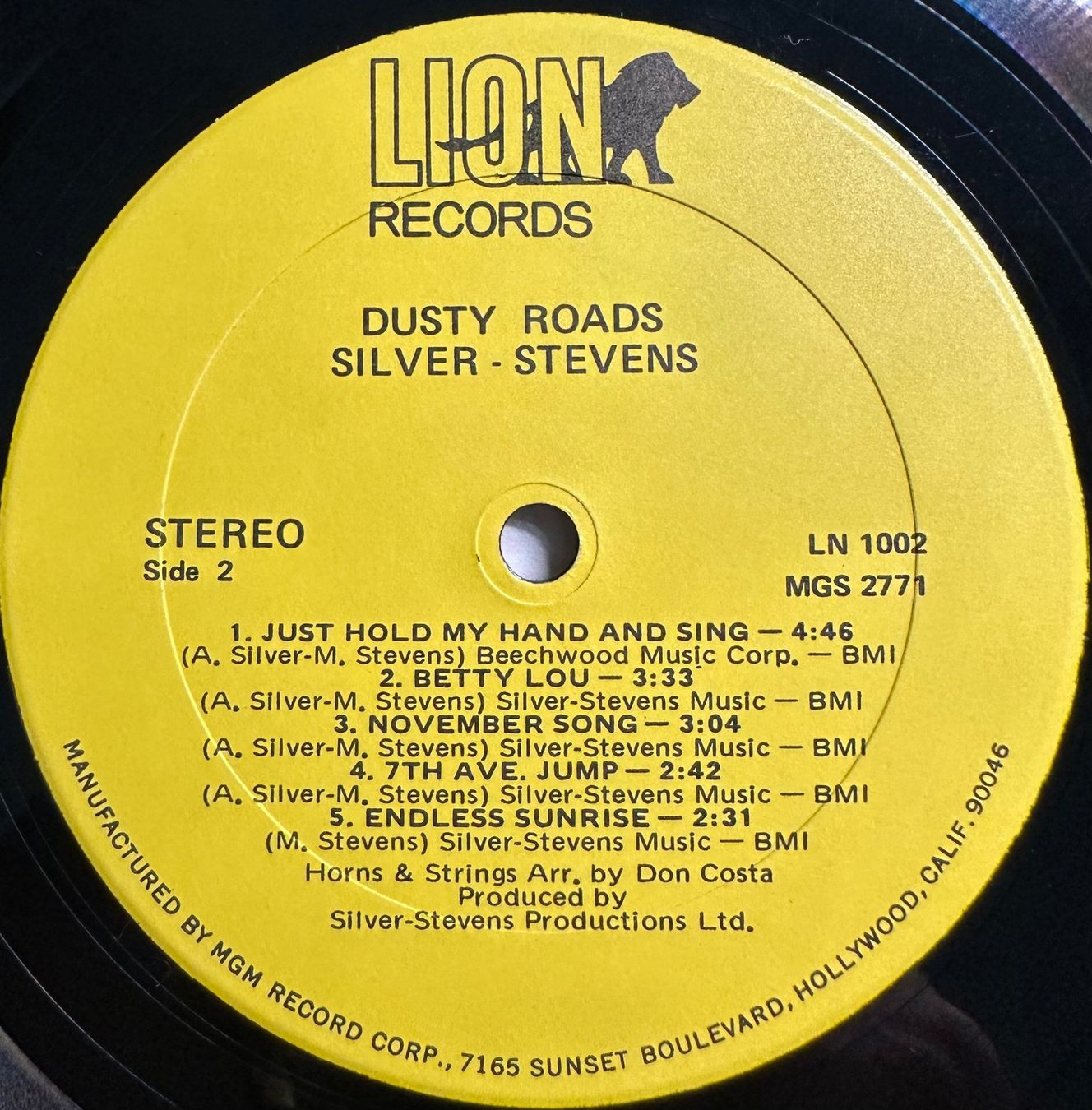 Dischi in vinile: Silver-Stevens - Dusty Roads // LP: VG; Sleeve: VG+ – Usato da Zürich venduto da saltbee 4