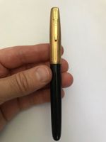 Rarer Waterman Duo-7 Füller mit Schlüsselloch 18k Goldfeder