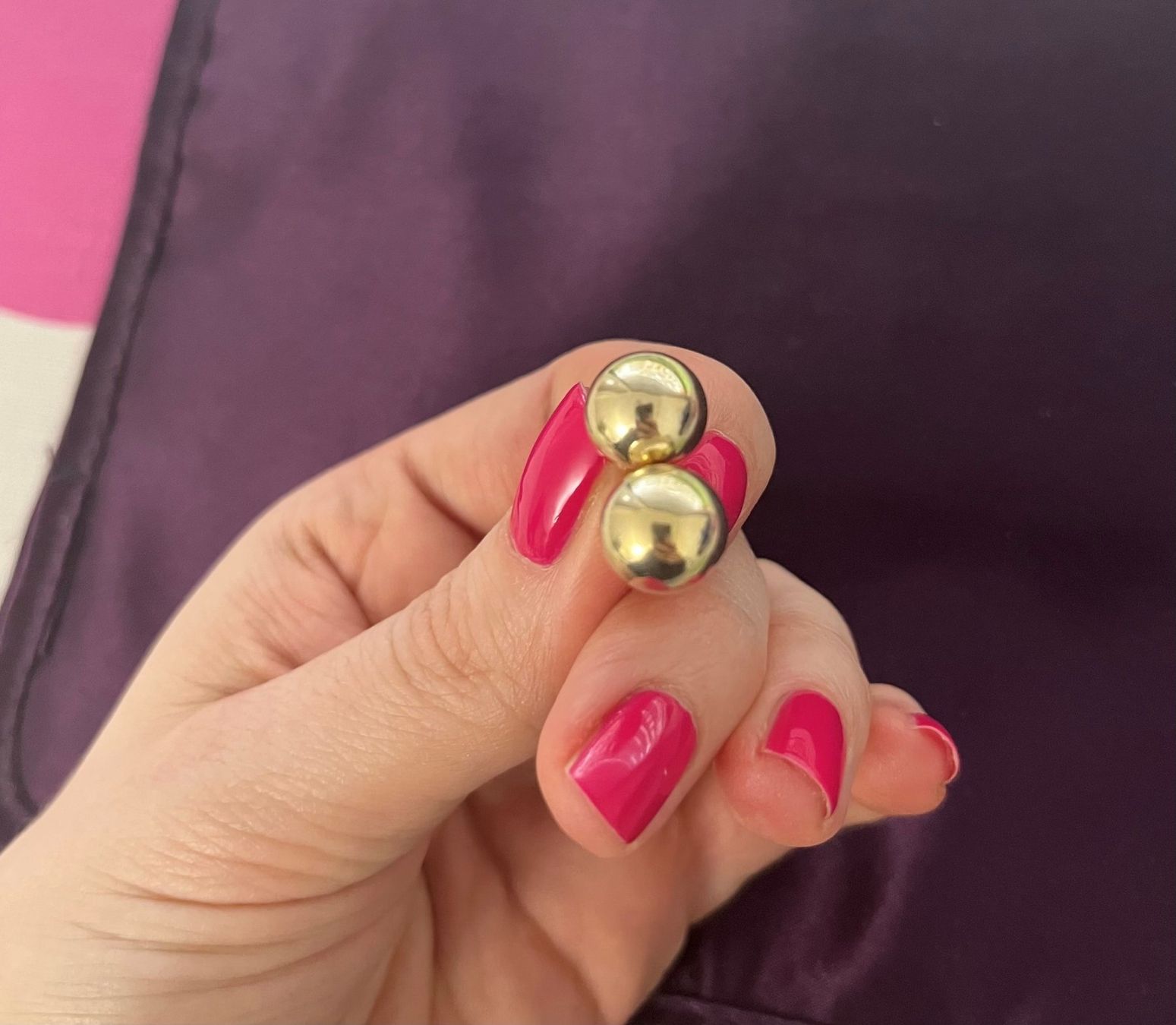 Gioielli per piercing: Ohrstecker, 925 Silber, vergoldet – Usato da Burgdorf venduto da MCSchweizer88