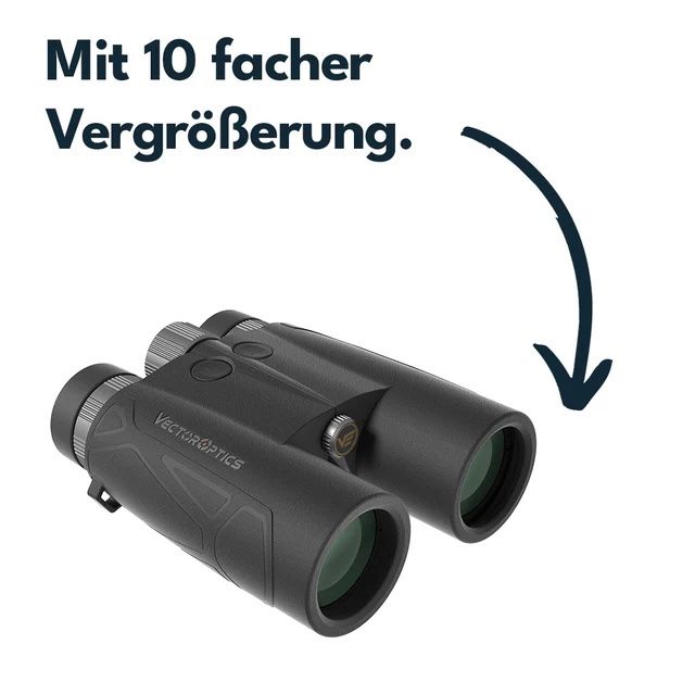 Schweizer Armee Armi bianche: Vector Optics Paragon 10x42 Fernglas mit Entfernungsmesser – Nuovo e nell'imballaggio originale da Emmen venduto da Pat-LU 2