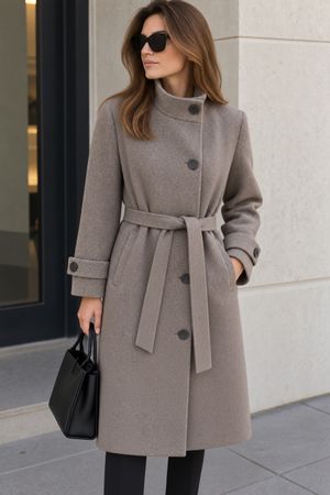 Wollmantel gr.44 (L/XL)