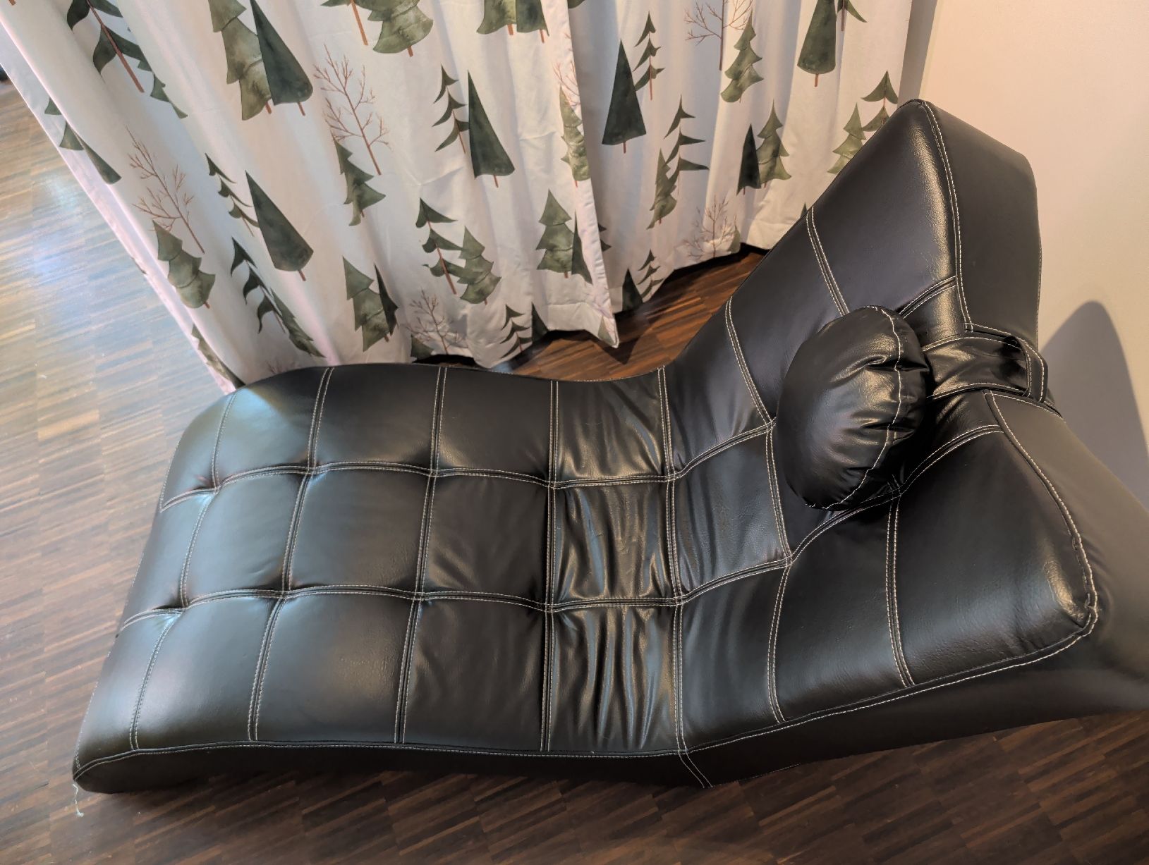 Poltrone: Bequemer Relaxsessel aus Kunstleder schwarz – Usato da Luzern venduto da Benny035 3