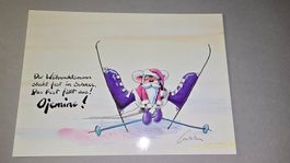 Diddl Weihnachtskarte 22 a Rarität