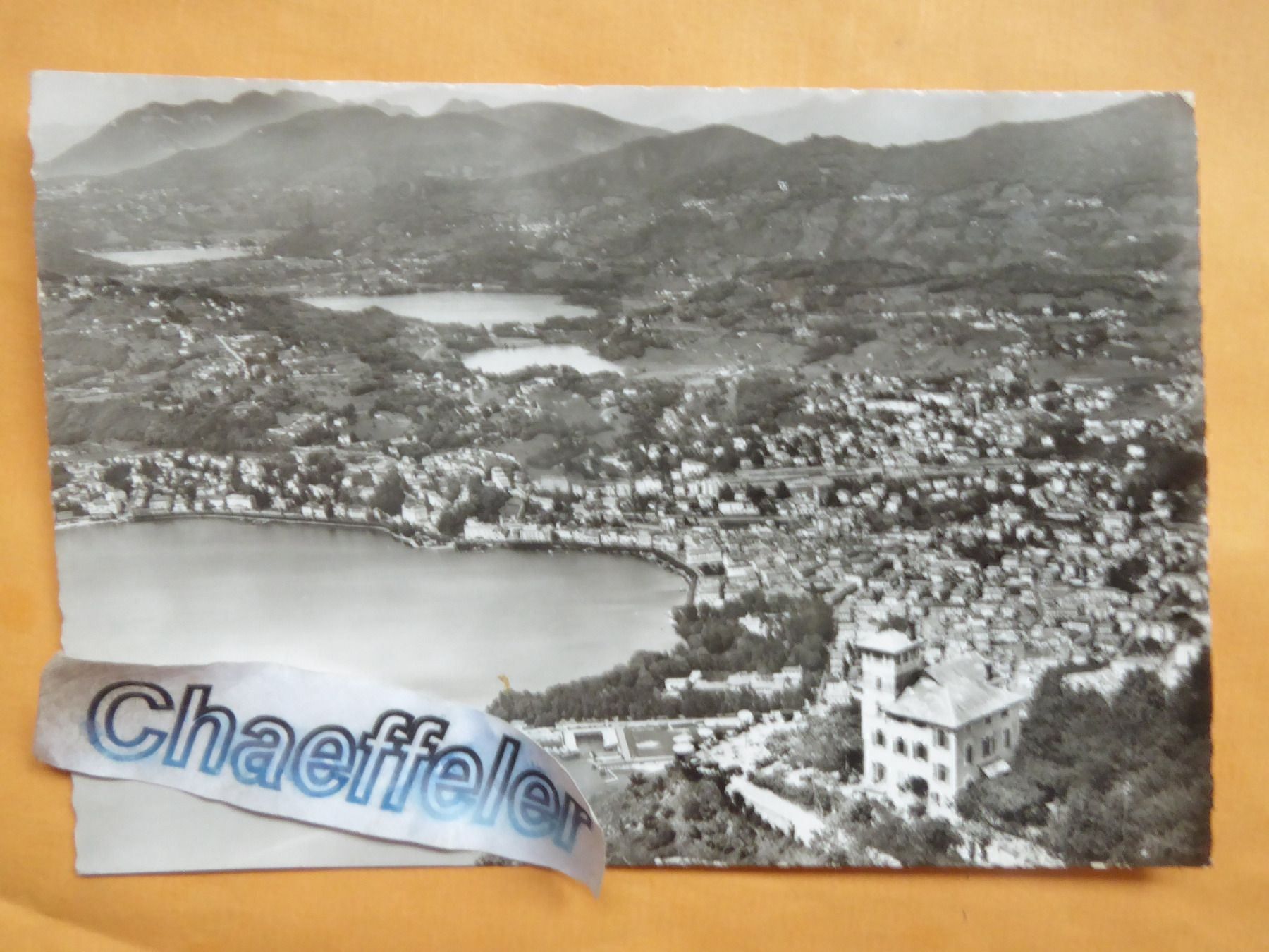 Cartoline postali: 1956 Monte Bré-Vetta Kulm – Usato da Zürich venduto da Chaeffeler