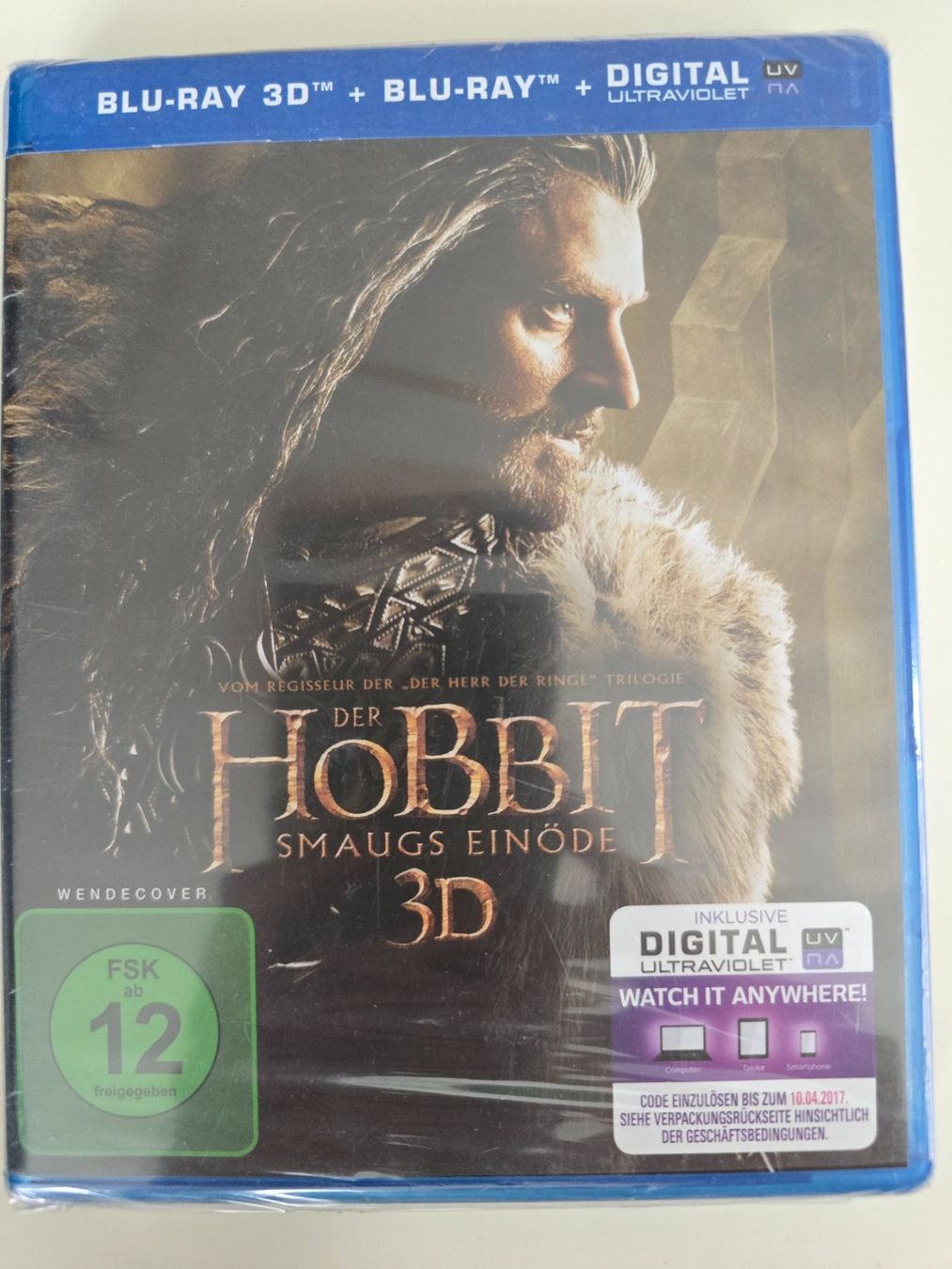 Tutti i DVDs: DER HOBBIT - SMAUGS EINÖDE 3D – Nuovo e nell'imballaggio originale da Buchrain venduto da reloca