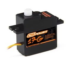DSPOWER 17g Digital Servo Kunststoffgetriebe mit JR Stecker