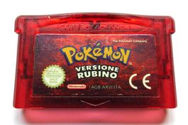 Nintendo GBA - POKEMON Versione Rubino