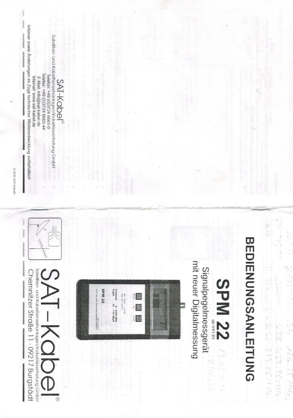 Misurare: Signalpegelmessgerät SPM 22 -Serie – Usato da Hergiswil NW venduto da hpb_9bvx 5