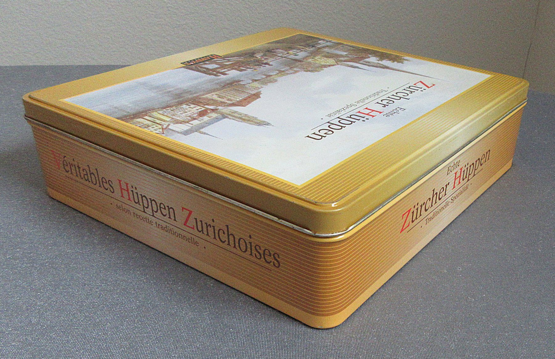 Sonstige Dekorationen & Accessoires: leere Blechdose - Echte Zürcher Hüppen - Hardy's Switzerland – Gebraucht aus Auenstein von Padabimbim 3
