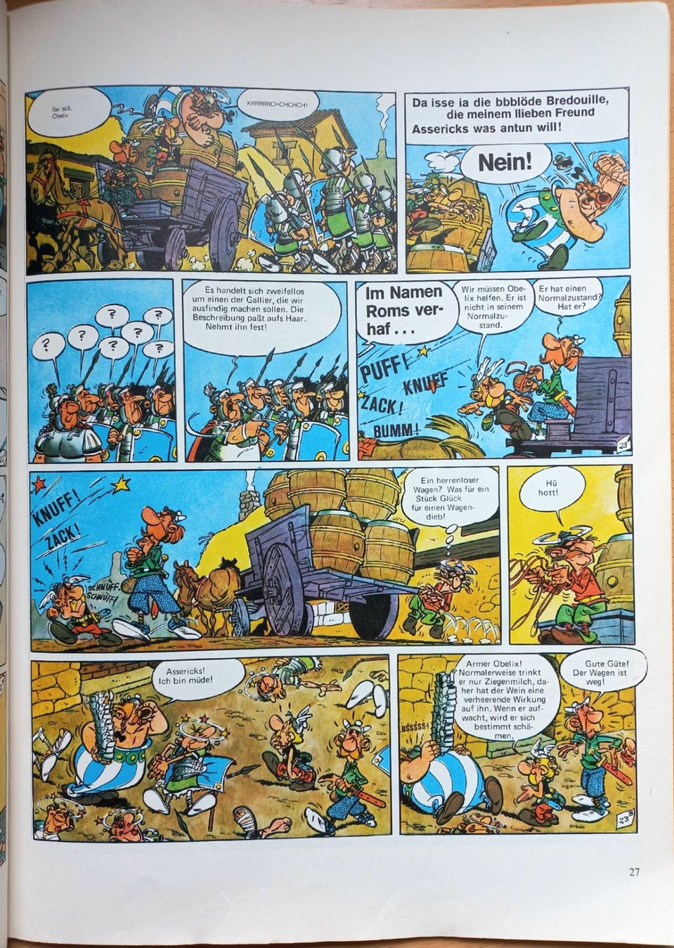 Fumetti: Comic - Asterix VIII - bei den Briten – Usato da Niederuzwil venduto da lubimaja 2