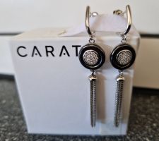 Neue Ohrstecker, CARAT, 925 , Sterling Silber, NP: 129.-- 🎁