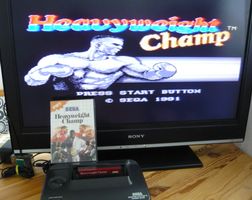 SEGA Master System : Heavyweight Champ - 1992