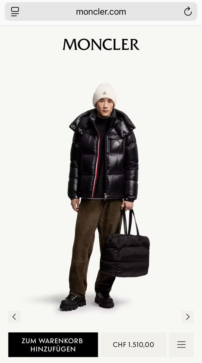 Moncler Giacche: MONCLER Montbeliard – Usato da Rorschach venduto da VE5PA 6