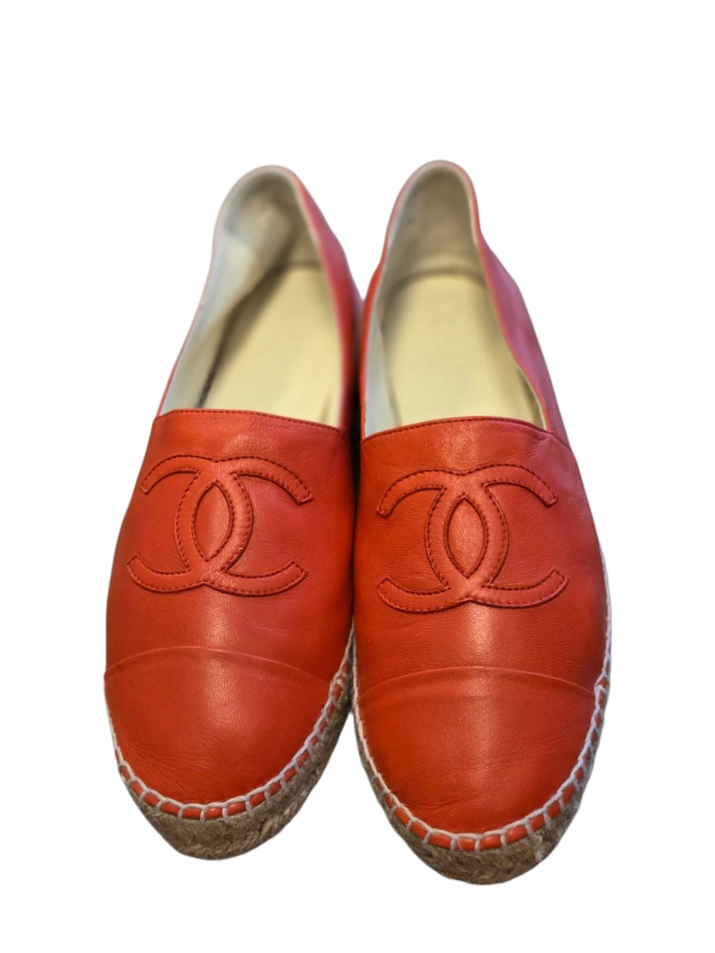 Chanel Scarpe da donna: Chanel Leder Espadrilles – Usato da Zürich venduto da Bubi83