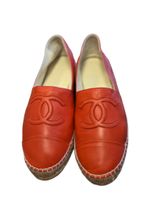 Chanel Leder Espadrilles