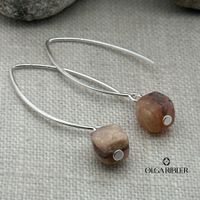 Ohrhänger Achate Silber 925