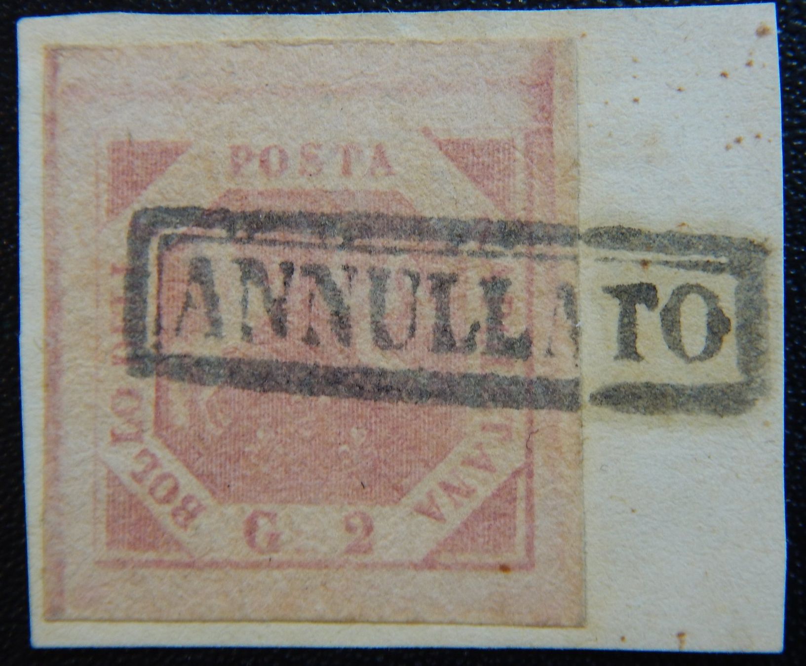 Tutti i francobolli: Neapel Altitalien Kat. 3 gest. 1858 – Usato da Zürich venduto da Muehlekauf