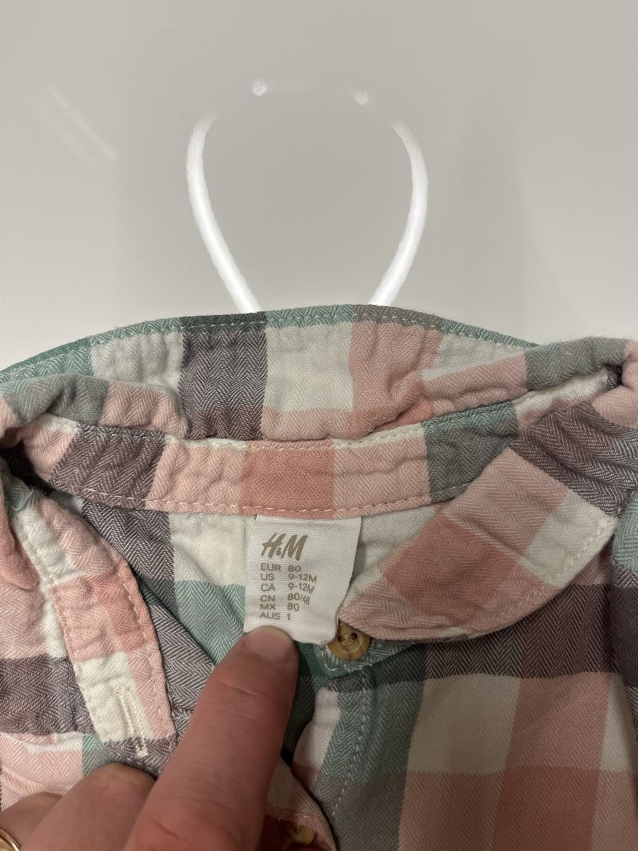 H&M Vestiti & Gonne: Kariertes Kleid H&M Gr. 80 – Nuovo (secondo la descrizione) da Oberwil BL venduto da FinjaBijou 3