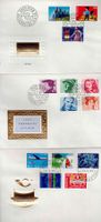 6 Erstagsbriefe CH FDC Kompletter Jahrgang 1969