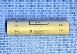 CHF___2.00 2024 Originalrolle mit 50 x 2 Franken 2024