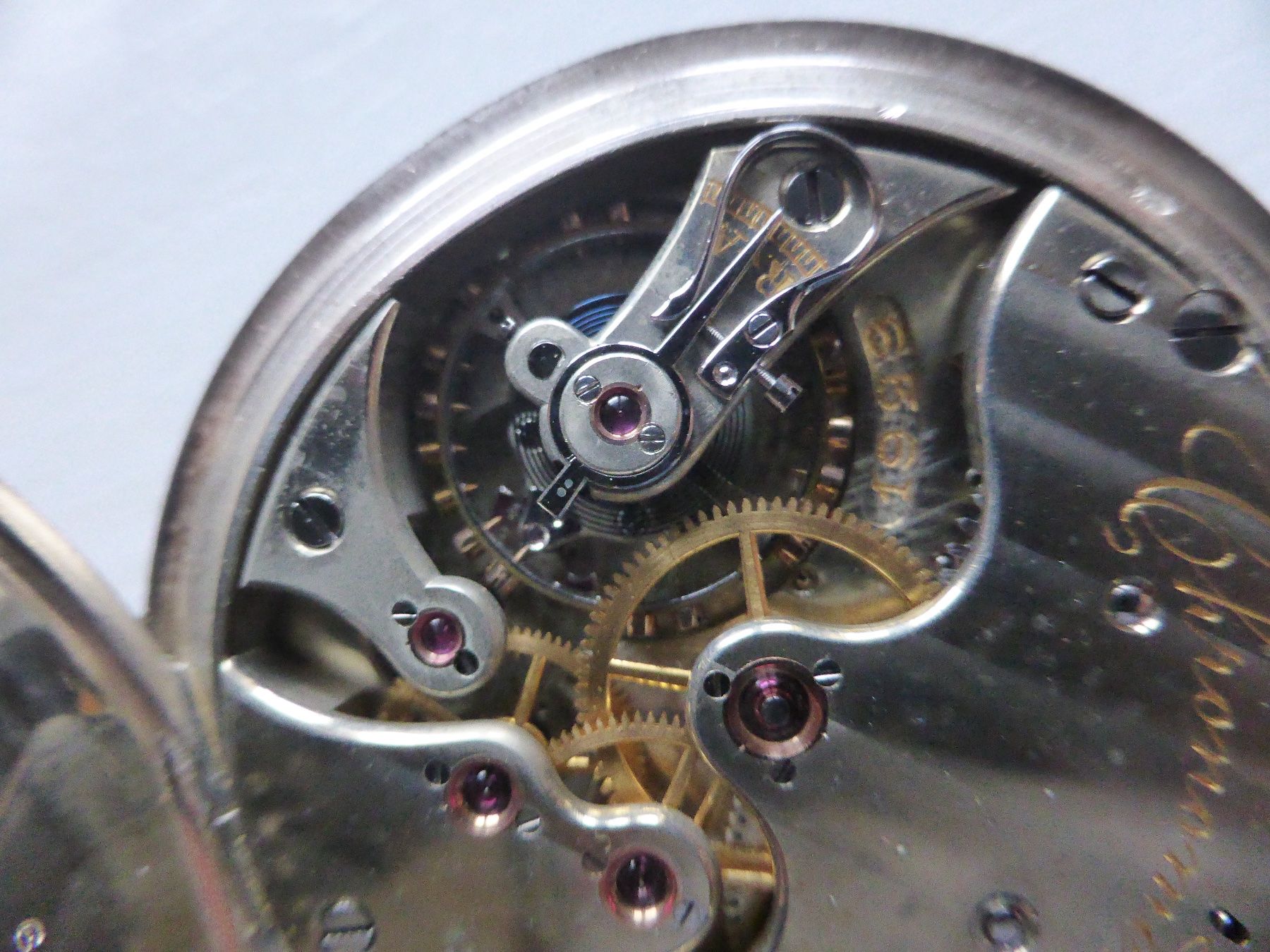 Orologi: Herren Taschenuhr Silber , mechanisch "Chronometer" – Usato da Gonten venduto da gwondrig 9