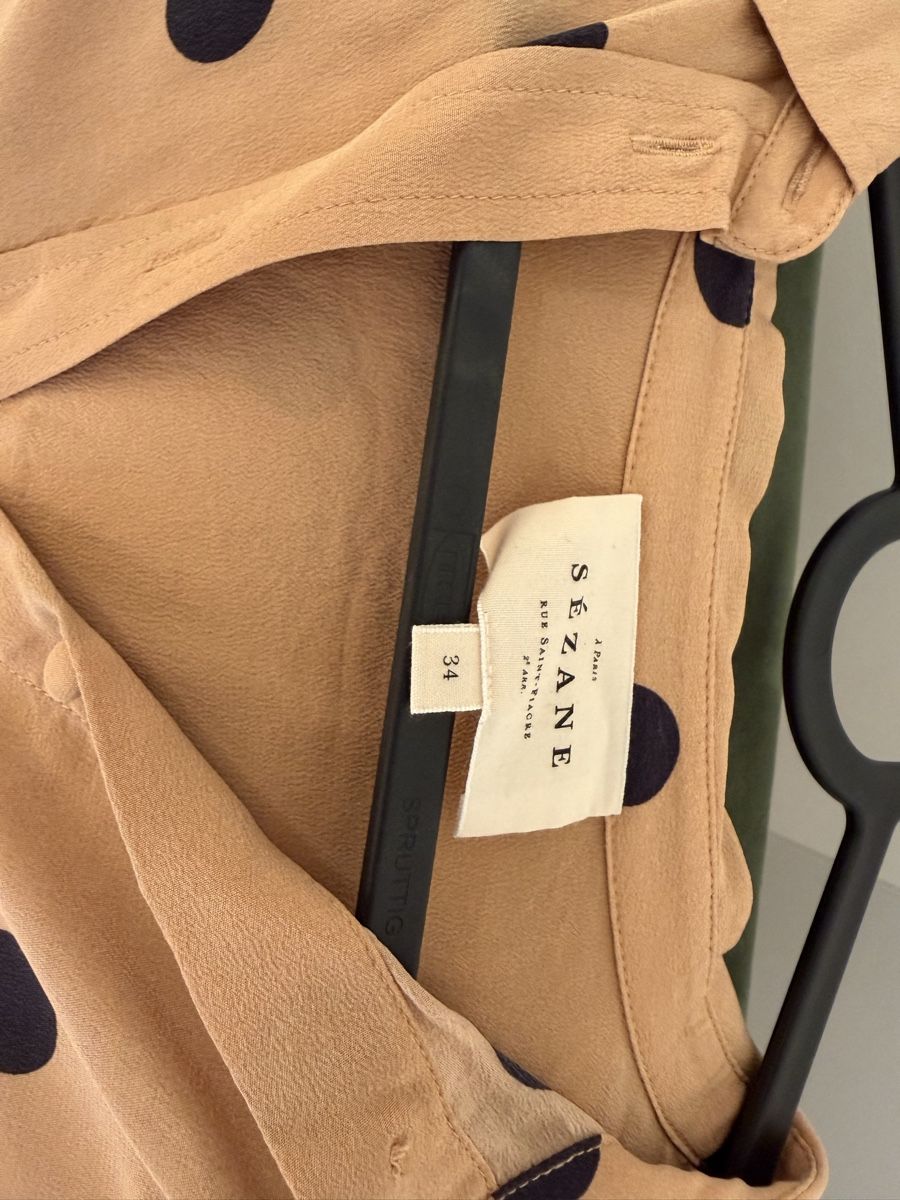 Sezane Blusen: Sezane Hemd und Hose Polka Dot Seide – Neu (gemäss Beschreibung) aus Mühleberg von ste_7ydk 2