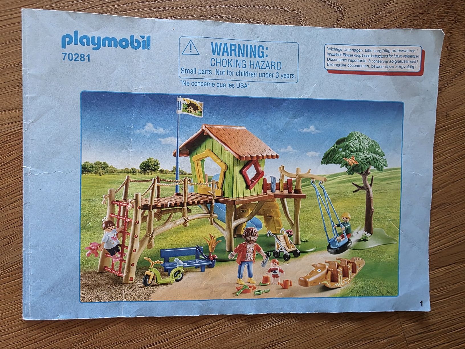 Playmobil Giocattoli: Playmobil 70281 Spielplatz mit Baumhaus – Usato da Mettmenstetten venduto da smilingrain01 1