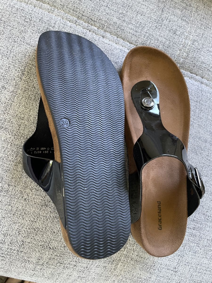 Graceland Scarpe da donna: Sandalen Gr. 39 schwarz – Nuovo (secondo la descrizione) da Dottikon venduto da JP_13 1