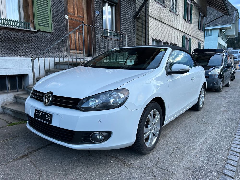 VW Golf, Auto, Fahrzeug, Cabrio,